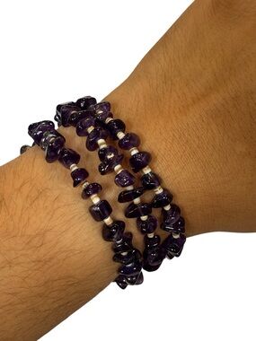 Rudy Corn Purple Wrap Bracelet Bohemian Style